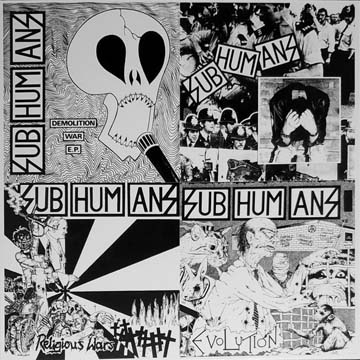 SUBHUMANS "Ep-Lp" LP (Pirates Press) Reissue